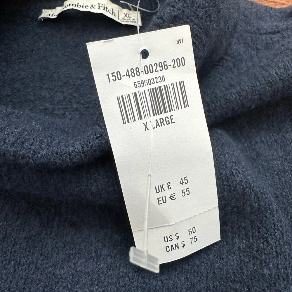 NWT Abercrombie Turtle-Neck Long Sleeve Sweater - Picture 8 of 9